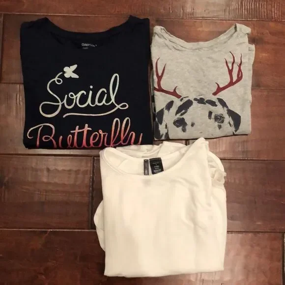 Bundle of long sleeve T-shirts - Picture 7 of 7